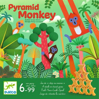 Djeco Djeco Spel Pyramid Monkey