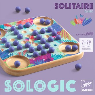 Djeco Djeco Spel Sologic Solitaire Djeco Djeco Spel Sologic Solitaire