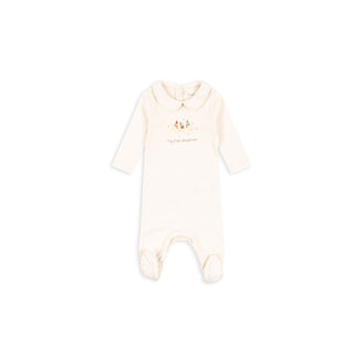 Konges Slojd Konges Slojd my first christmas onesie antique white 0-1M