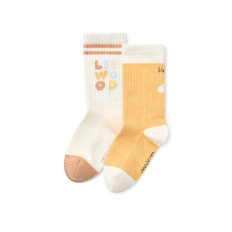 Liewood Liewood Annette Socks 2-Pack Light apricot / Creme de la creme