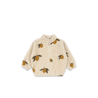 Konges Slojd Konges Slojd jody teddy jacket mon grand citron sage