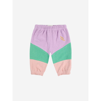 Bobo Choses Bobo Choses Lila color block jogging pants