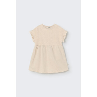 Cozmo Cozmo baby dress toweling ivory melange