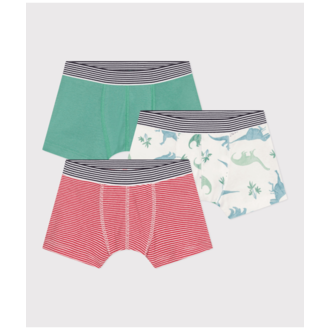 Petit Bateau Petit Bateau A0CTF set van 3 boxers dinosaur