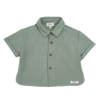 Donsje Donsje Baby Brammie Shirt Desert Green Donsje Donsje Baby Brammie Shirt Desert Green
