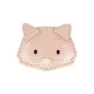 Donsje Donsje Blinc Clip Cat Rose Metallic Leather Donsje Donsje Blinc Clip Cat Rose Metallic Leather