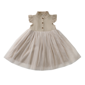 Donsje Donsje Fleurance Dress Soft Sand