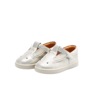 Donsje Donsje Esterre Shoes Bunny Silver Metallic Leather