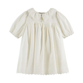 Emile et Ida Emile Et Ida robe broderie anglaise blanc