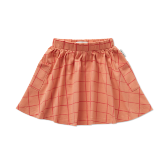 Sproet & Sprout Sproet & Sprout Skirt pockets check print Blush