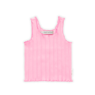 Sproet & Sprout Sproet & Sprout Cropped singlet Summer sorbet