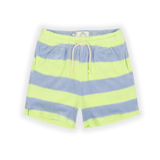 Sproet & Sprout Sproet & Sprout Terry stripes shorts Citrus