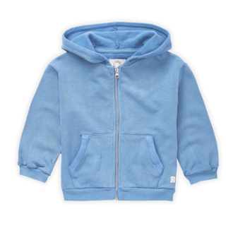 Sproet & Sprout Sproet & Sprout Hooded cardigan sproet Breezy blue