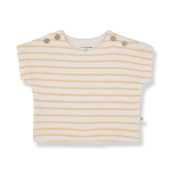 1 + in the family 1 + in the family TOMASO s.sleeve t-shirt peach