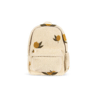Konges Slojd Konges Slojd jody teddy backpack mon grand citron sage