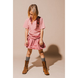 Labo de colores Labo de colores CLARA Skirt laces pink mulberry