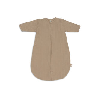Jollein Jollein  Slaapzak Zomer met Afritsbare Mouw Rond Ajour Biscuit