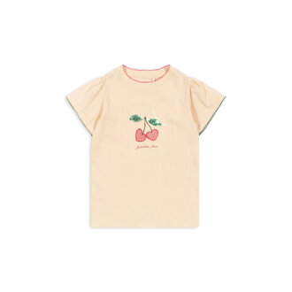 Konges Slojd Konges Slojd famo puff tee ecru