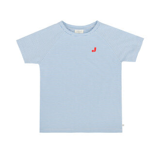 Jenest Jenest Nurture t-shirt Grape blue stripe