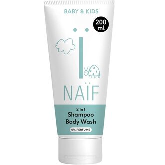 Naïf Naïf Kids 2-in-1 Shampoo & Body Wash 0% Perfume 200ml