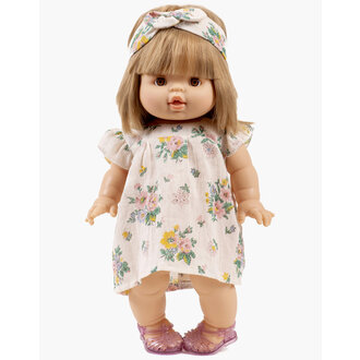 Minikane Minikane Ida Dress and headband pink