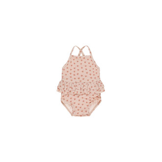 Quincy Mae Quincy Mae ruffled one-piece swimsuit hearts