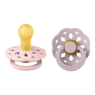 BIBS BIBS ROUND T1 0-6M boheme blossom/lilac