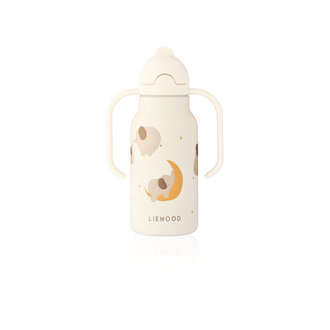 Liewood Liewood Kimmie Water Bottle 250 ml Elephant / Creme de la creme