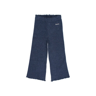 Buho Buho waffle wide pants navy