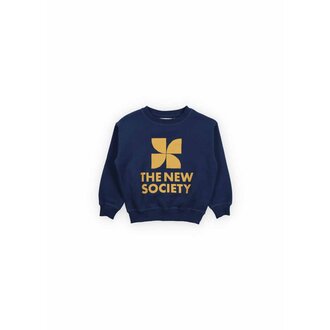 The New Society The New Society TNS Logo Sweatshirt Infinite Navy