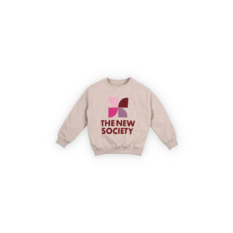 The New Society The New Society TNS Logo Sweatshirt Moonlight Vigore