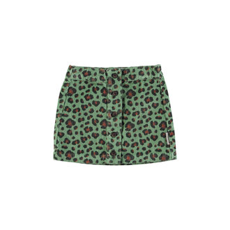 Piupiuchick Piupiuchick Short skirt Green w/ animal print
