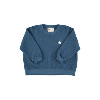 Piupiuchick Piupiuchick Logo sweatshirt Blue
