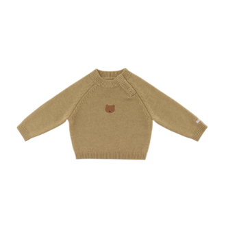 Donsje Donsje Sibbe Merino Wool Sweater Bear Sesame