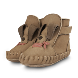 Donsje Donsje Junus Booties Western Dog Truffle Nubuck