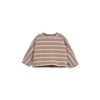 Play Up Play Up striped jersey sweater pencil