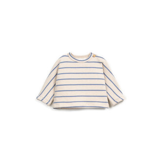 Play Up Play Up striped jersey sweater watercolor newborn