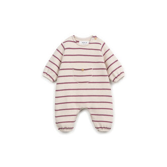 Play Up Play Up striped flamé jersey jumpsuit amora
