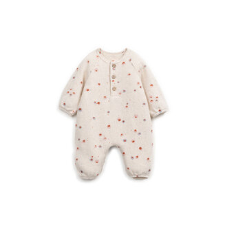 Play Up Play Up printed jersey jumpsuit pencil mirtilos