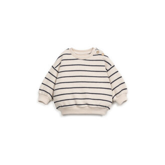 Play Up Play Up striped jersey sweater grafite