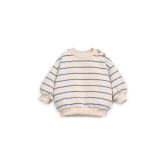 Play Up Play Up striped jersey sweater watercolor baby boy