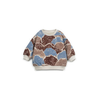Play Up Play Up printed fleece sweater tones