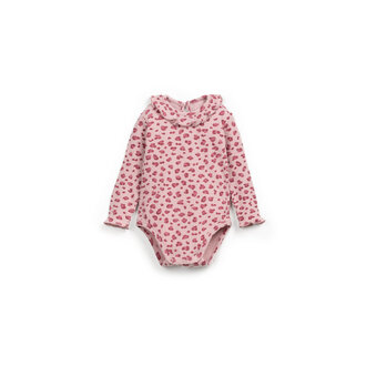 Play Up Play Up printed rib flamé body rose