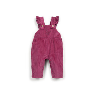 Play Up Play Up baby corduroy jumpsuit beetroot