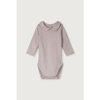 Gray Label Gray Label Baby Collar Onesie Berry Cream