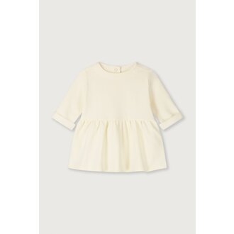 Gray Label Gray Label Baby Dress w/ Snaps Cream