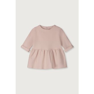 Gray Label Gray Label Baby Dress w/ Snaps Faded Pink