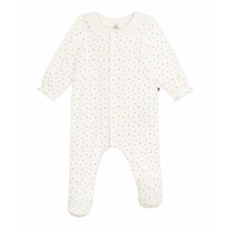 Petit Bateau Petit Bateau A0DQS pyjama hearts velour Petit Bateau Petit Bateau A0DQS pyjama hearts velour