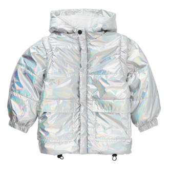 Sproet & Sprout Sproet & Sprout Silver nylon jacket Silver