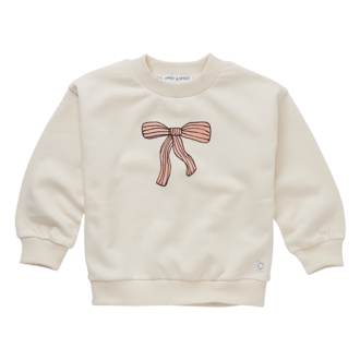 Sproet & Sprout Sproet & Sprout Sweatshirt bow Ivory